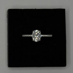 .925 Silver Moissanite Rings MEN&WOMAN